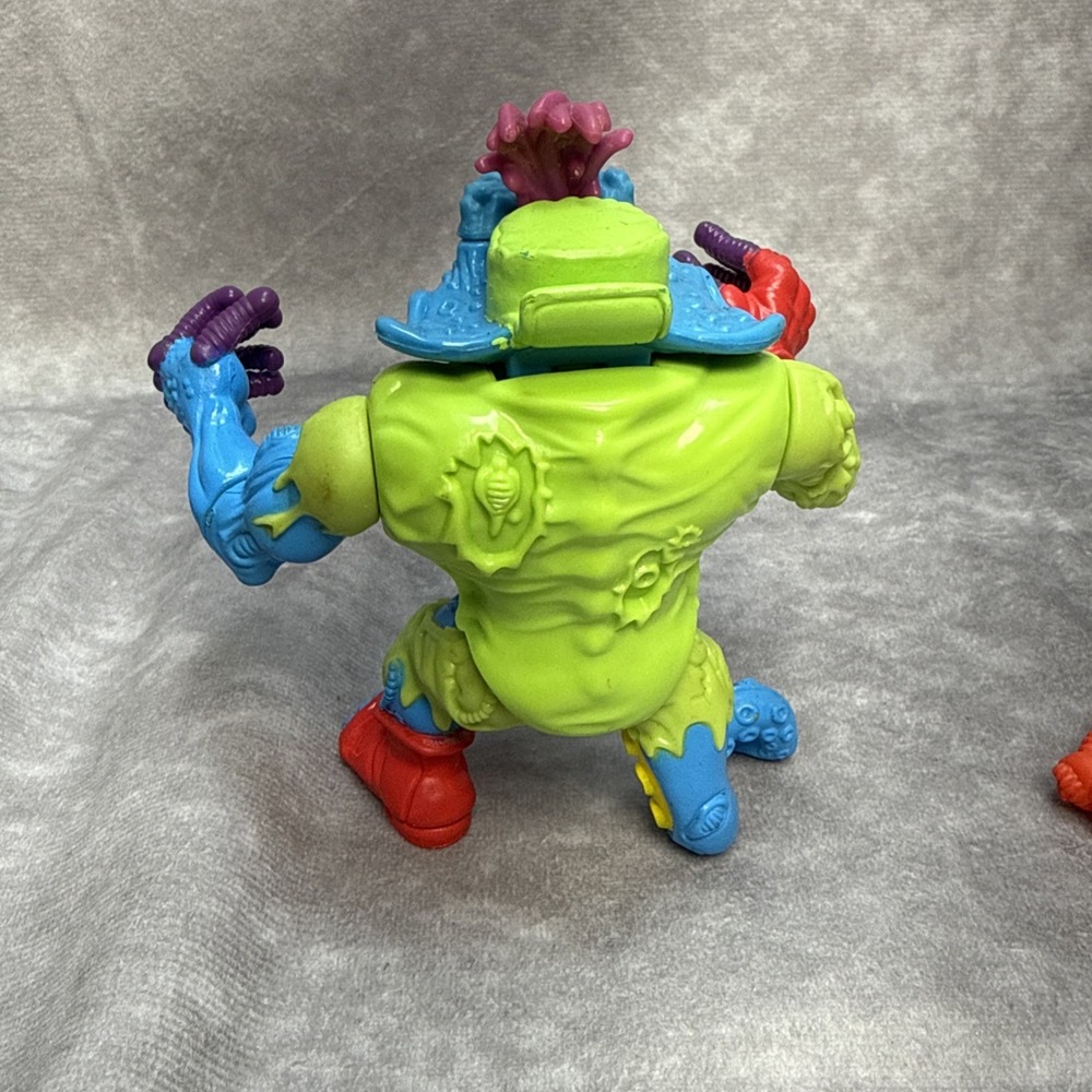 Wyrm Teenage Mutant Ninja Turtles TMNT 1991 Playmates VTG Action Figure & Belt - Picture 8 of 11
